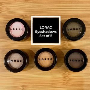 LORAC Eyeshadows - Set of 5 - New!